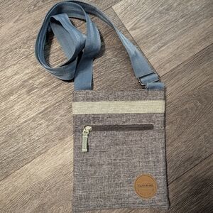 Dakine Crossbody Bag in Gray and Blue